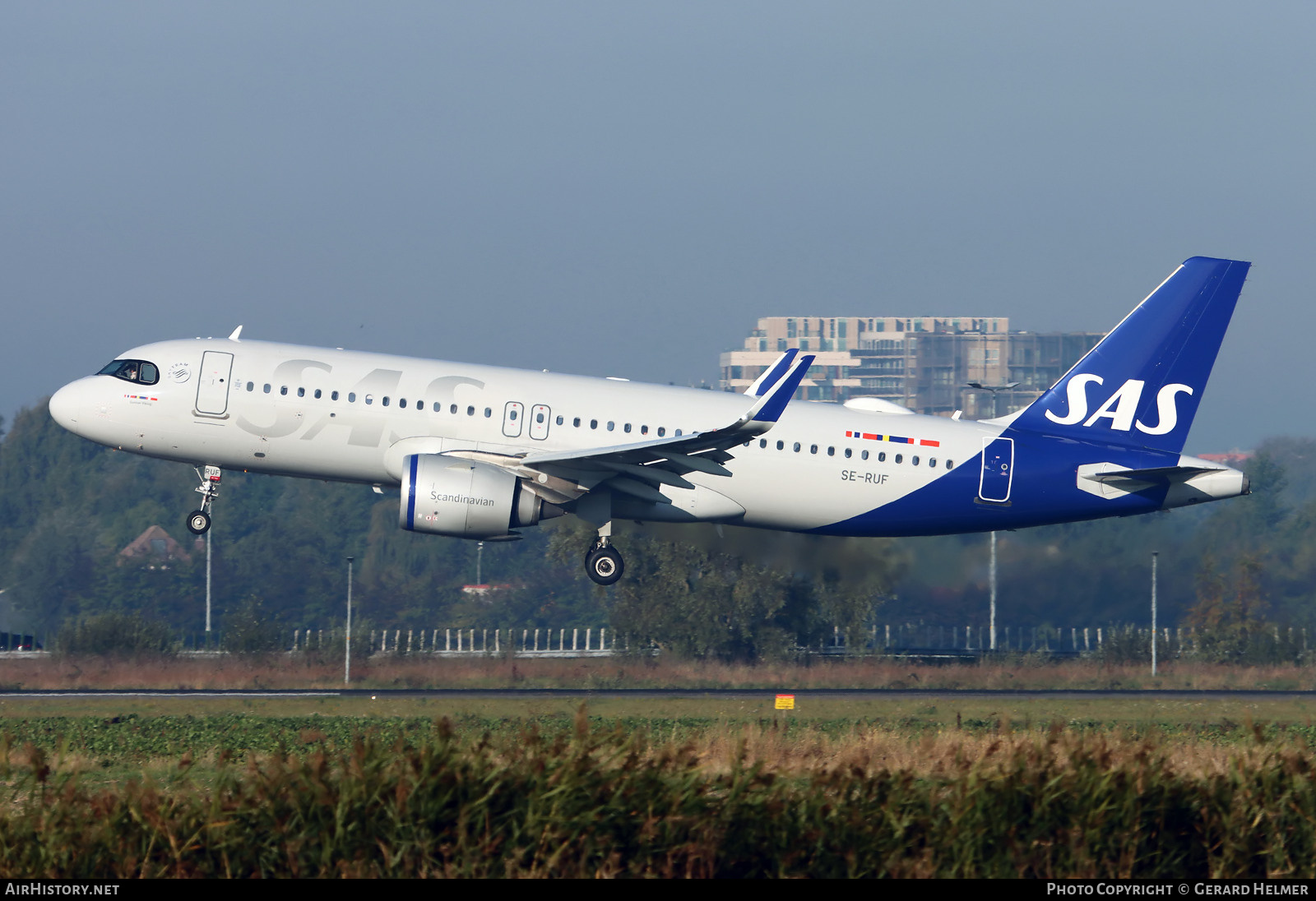 Aircraft Photo of SE-RUF | Airbus A320-251N | Scandinavian Airlines - SAS | AirHistory.net #850817