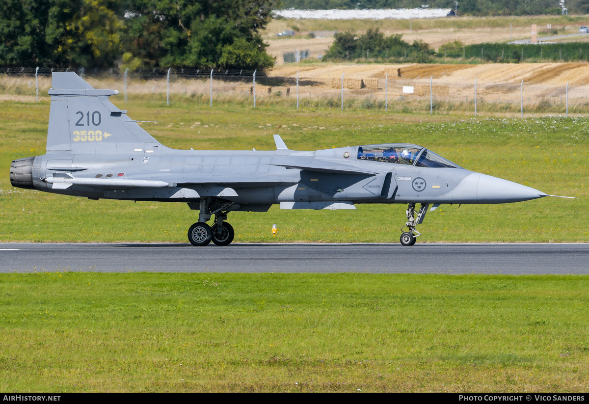 Aircraft Photo of 39210 | Saab JAS 39C Gripen | Sweden - Air Force | AirHistory.net #850827