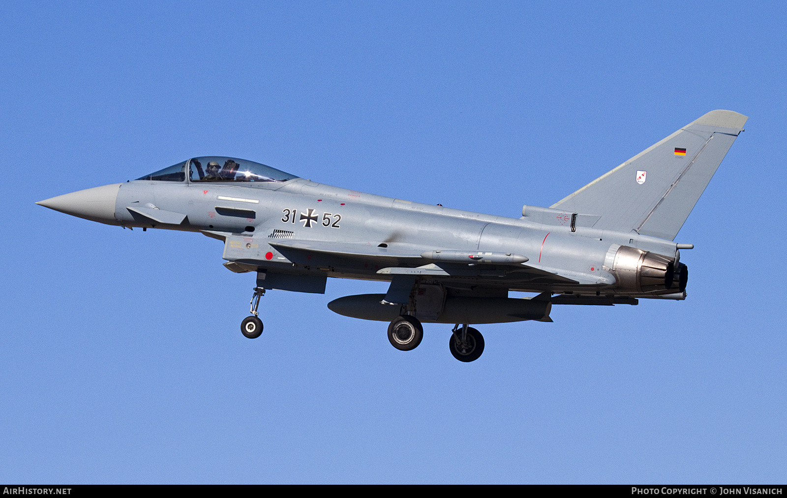 Aircraft Photo of 3152 | Eurofighter EF-2000 Typhoon S | Germany - Air Force | AirHistory.net #850828