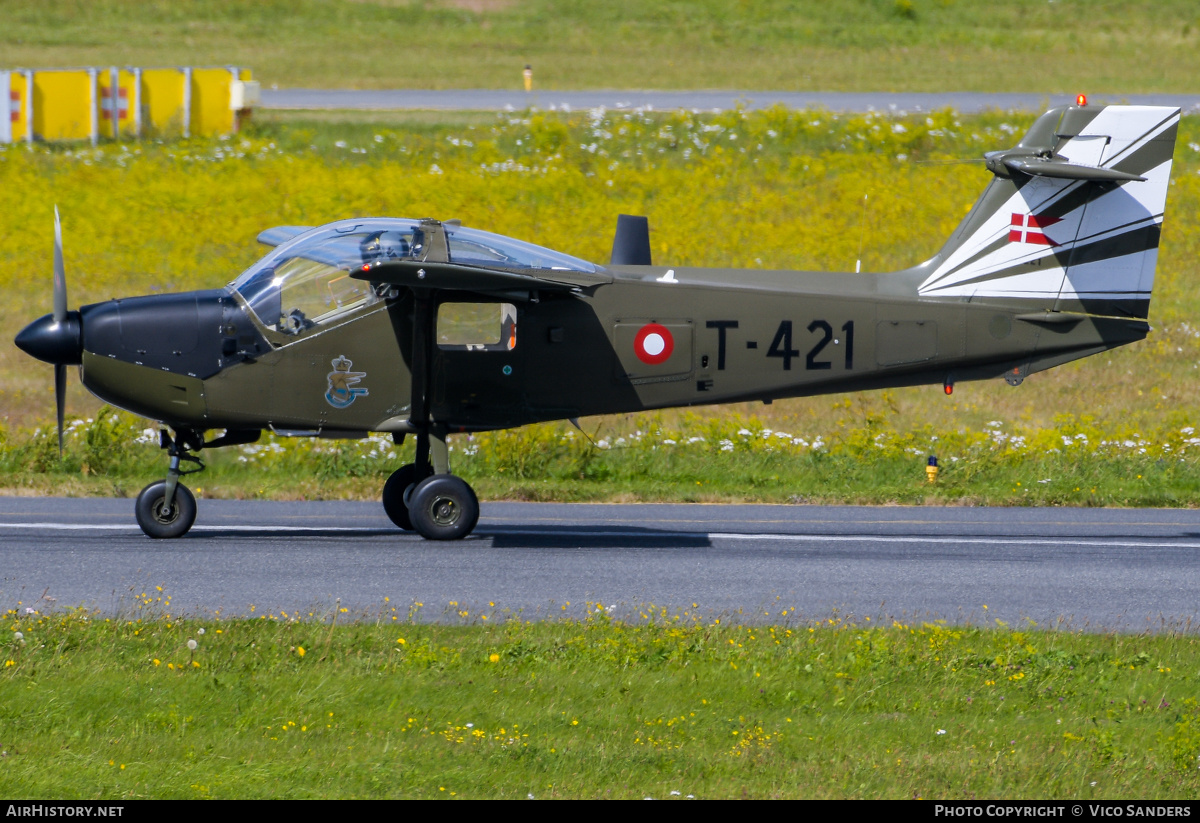 Aircraft Photo of T-421 | Saab T-17 Supporter | Denmark - Air Force | AirHistory.net #850831