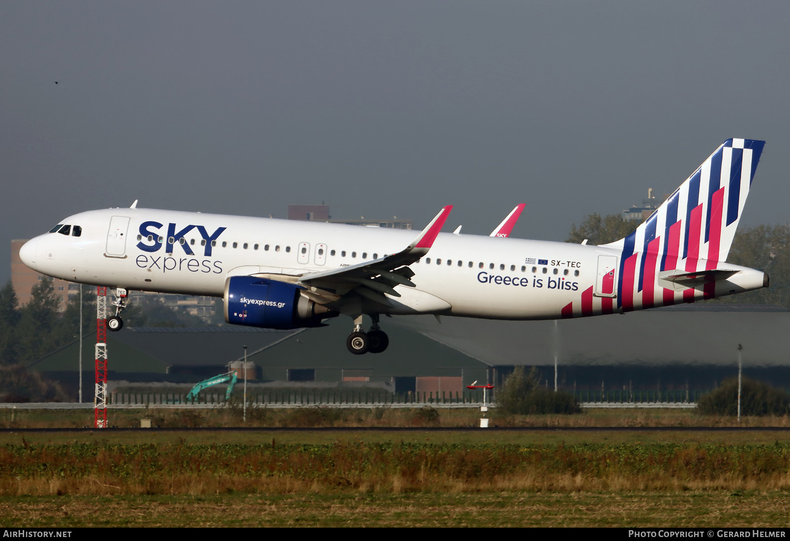 Aircraft Photo of SX-TEC | Airbus A320-251N | Sky Express | AirHistory.net #850837
