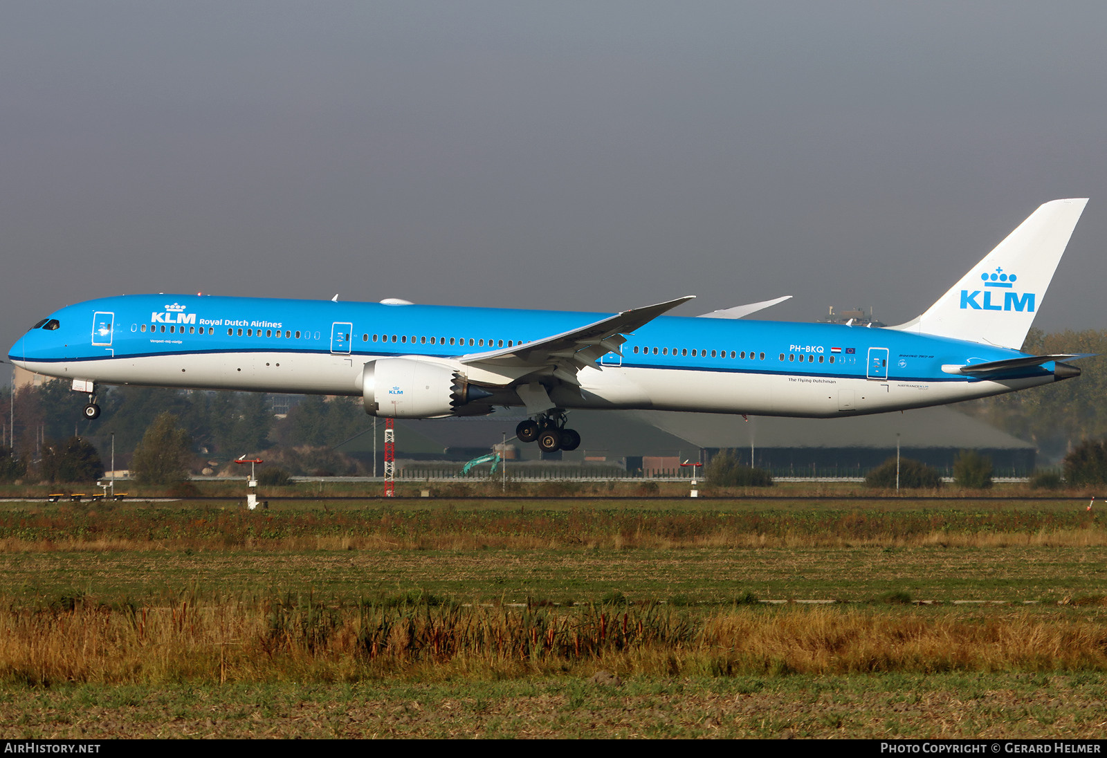 Aircraft Photo of PH-BKQ | Boeing 787-10 Dreamliner | KLM - Koninklijke Luchtvaart Maatschappij | AirHistory.net #850843