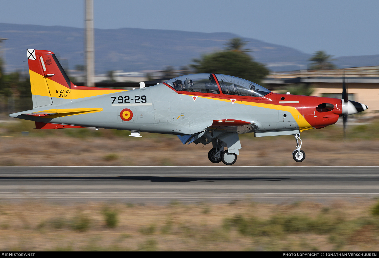 Aircraft Photo of E.27-29 / 10315 | Pilatus PC-21 | Spain - Air Force | AirHistory.net #850850