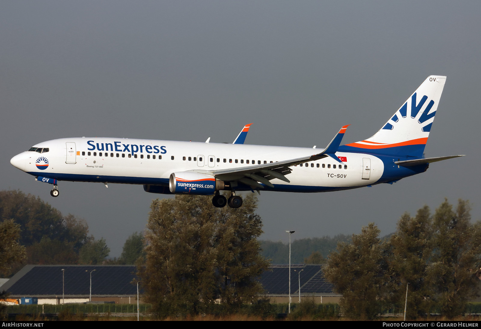 Aircraft Photo of TC-SOV | Boeing 737-8HC | SunExpress | AirHistory.net #850857