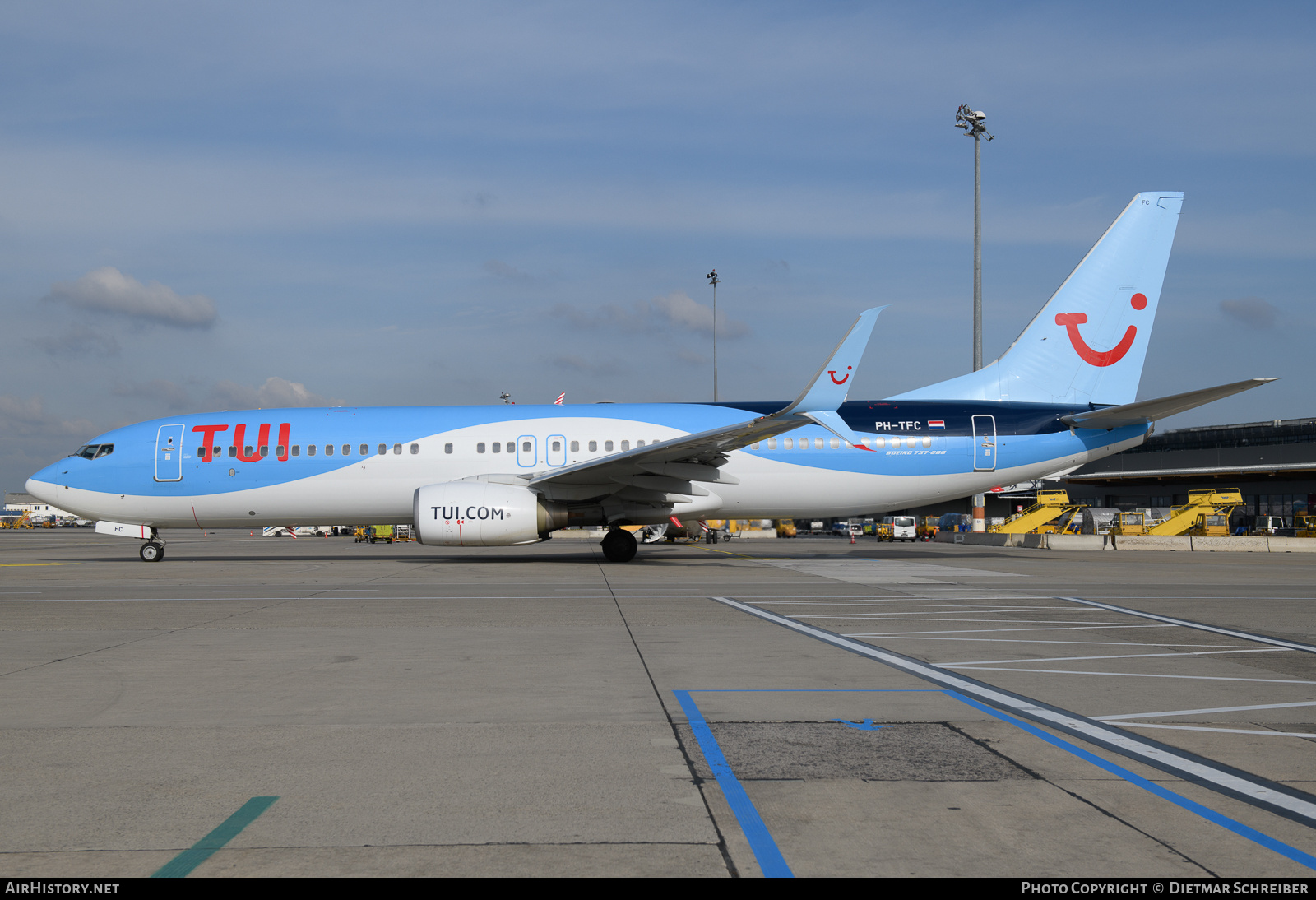 Aircraft Photo of PH-TFC | Boeing 737-8K5 | TUI | AirHistory.net #850858