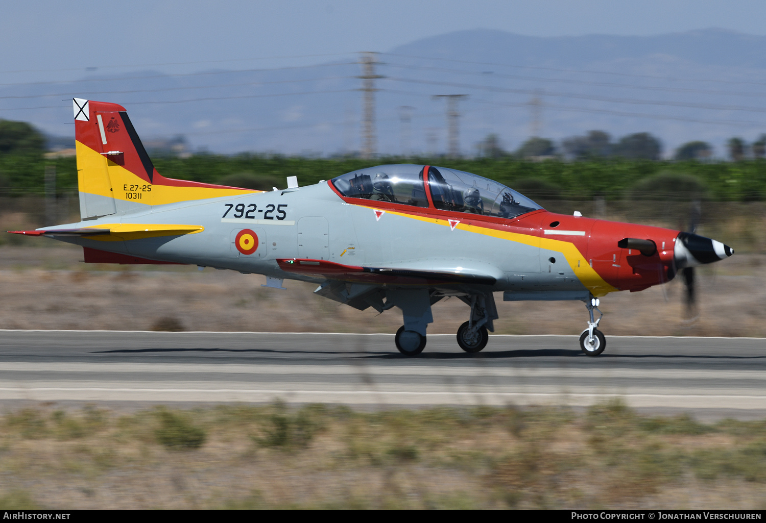 Aircraft Photo of E.27-25 / 10311 | Pilatus PC-21 | Spain - Air Force | AirHistory.net #850863