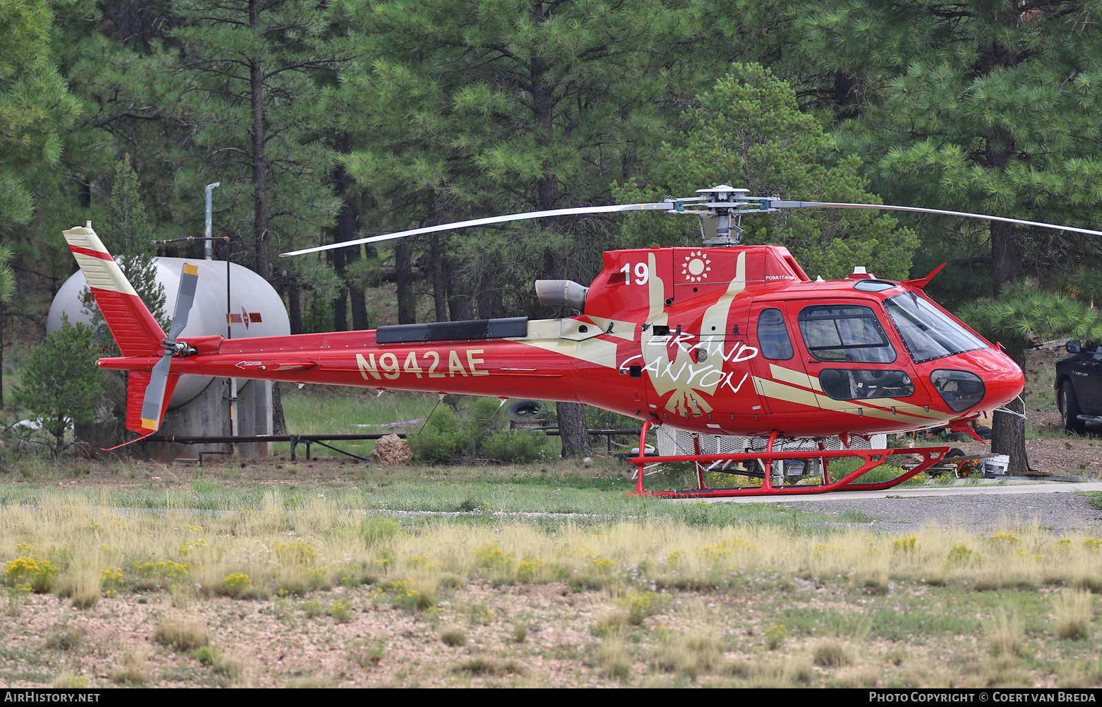 Aircraft Photo of N942AE | Eurocopter AS-350B-3 Ecureuil | Papillon Grand Canyon Helicopters | AirHistory.net #850867