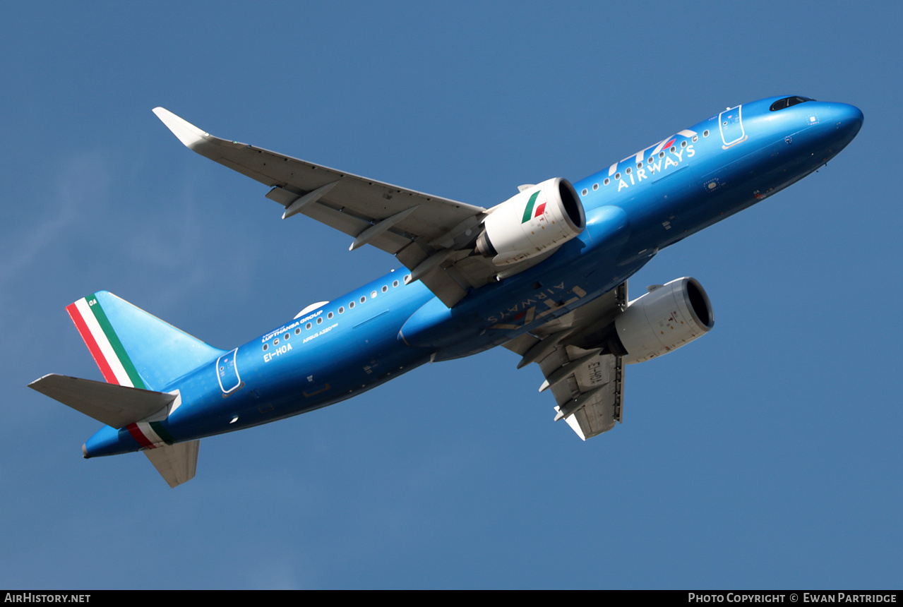 Aircraft Photo of EI-HOA | Airbus A320-271N | ITA Airways | AirHistory.net #850870