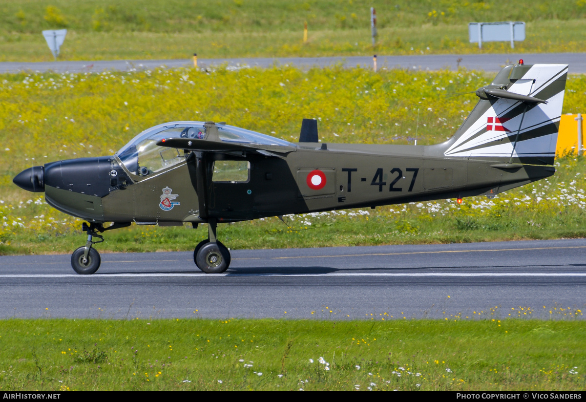 Aircraft Photo of T-427 | Saab T-17 Supporter | Denmark - Air Force | AirHistory.net #850888