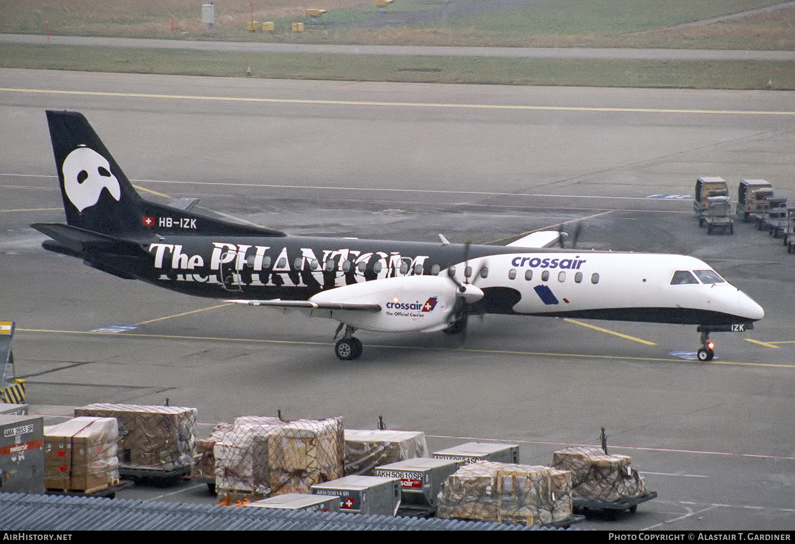 Aircraft Photo of HB-IZK | Saab 2000 | Crossair | AirHistory.net #850889