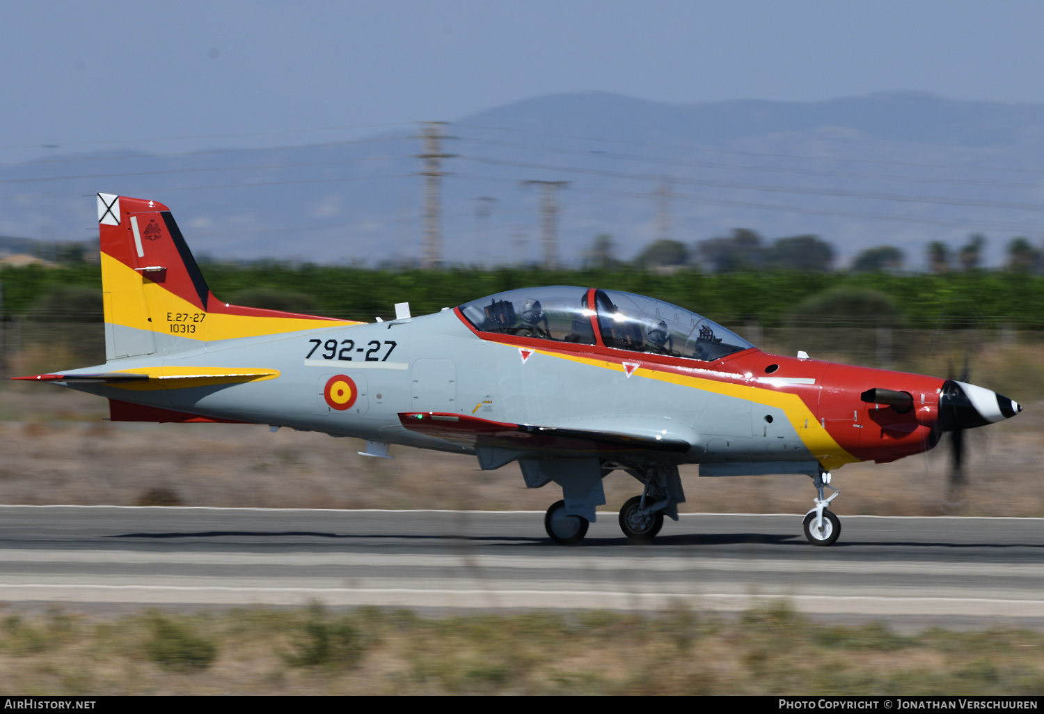 Aircraft Photo of E27-27 / 10313 | Pilatus PC-21 | Spain - Air Force | AirHistory.net #850909