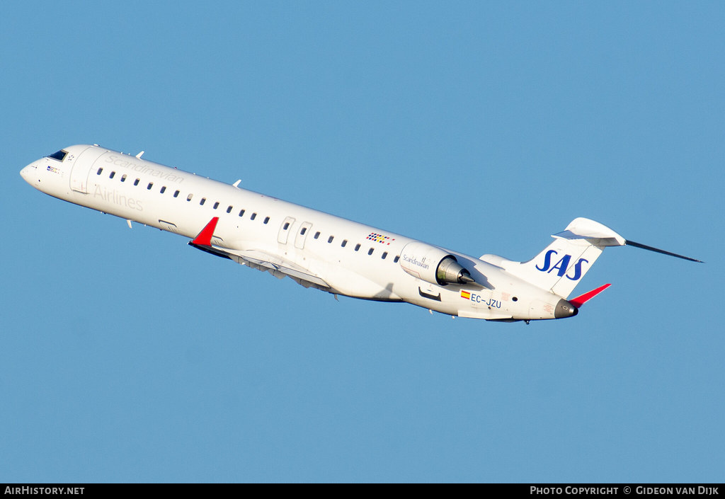 Aircraft Photo of EC-JZU | Bombardier CRJ-900ER (CL-600-2D24) | Scandinavian Airlines - SAS | AirHistory.net #850928