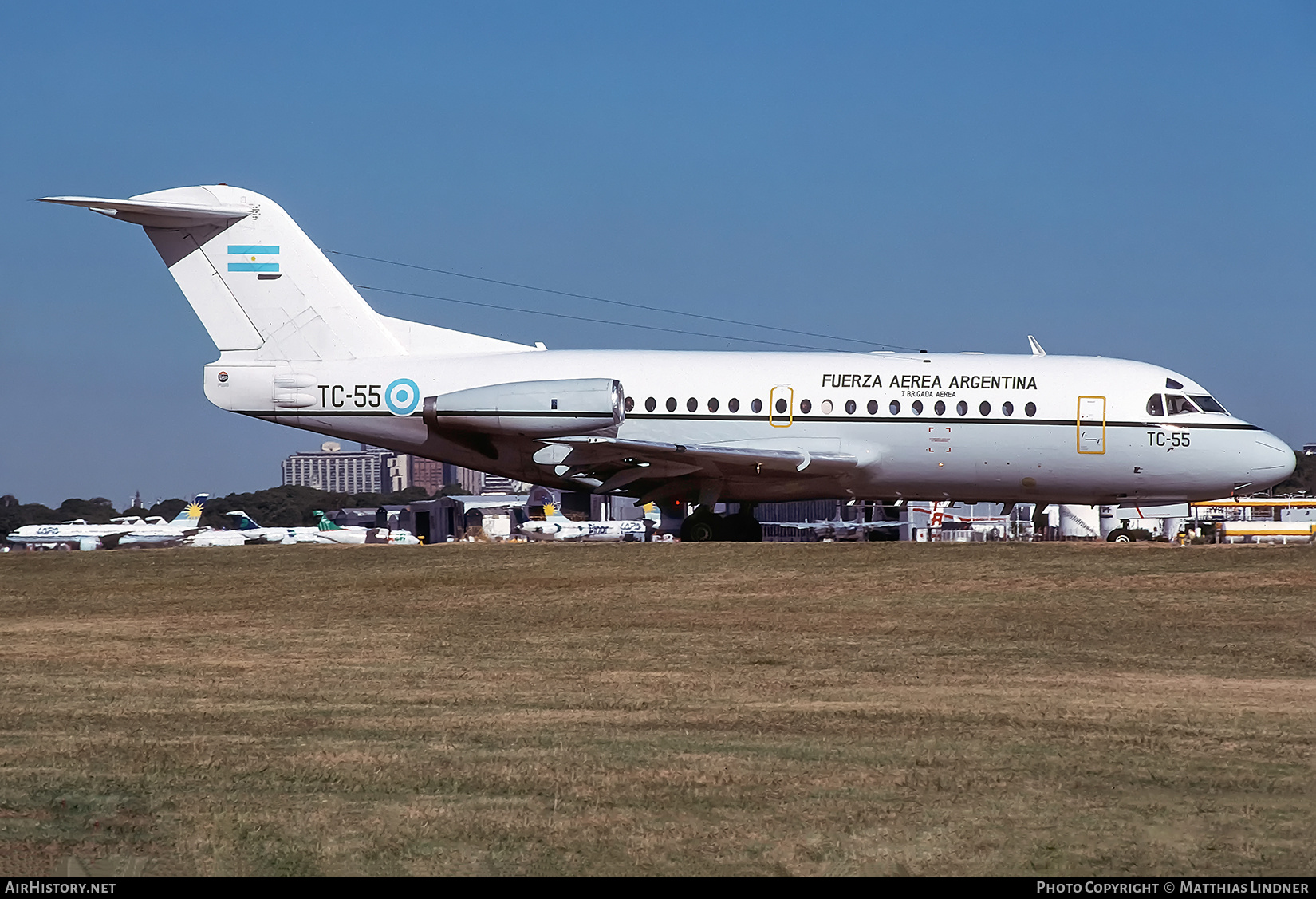 Aircraft Photo of TC-55 | Fokker F28-1000C Fellowship | Argentina - Air Force | AirHistory.net #850932