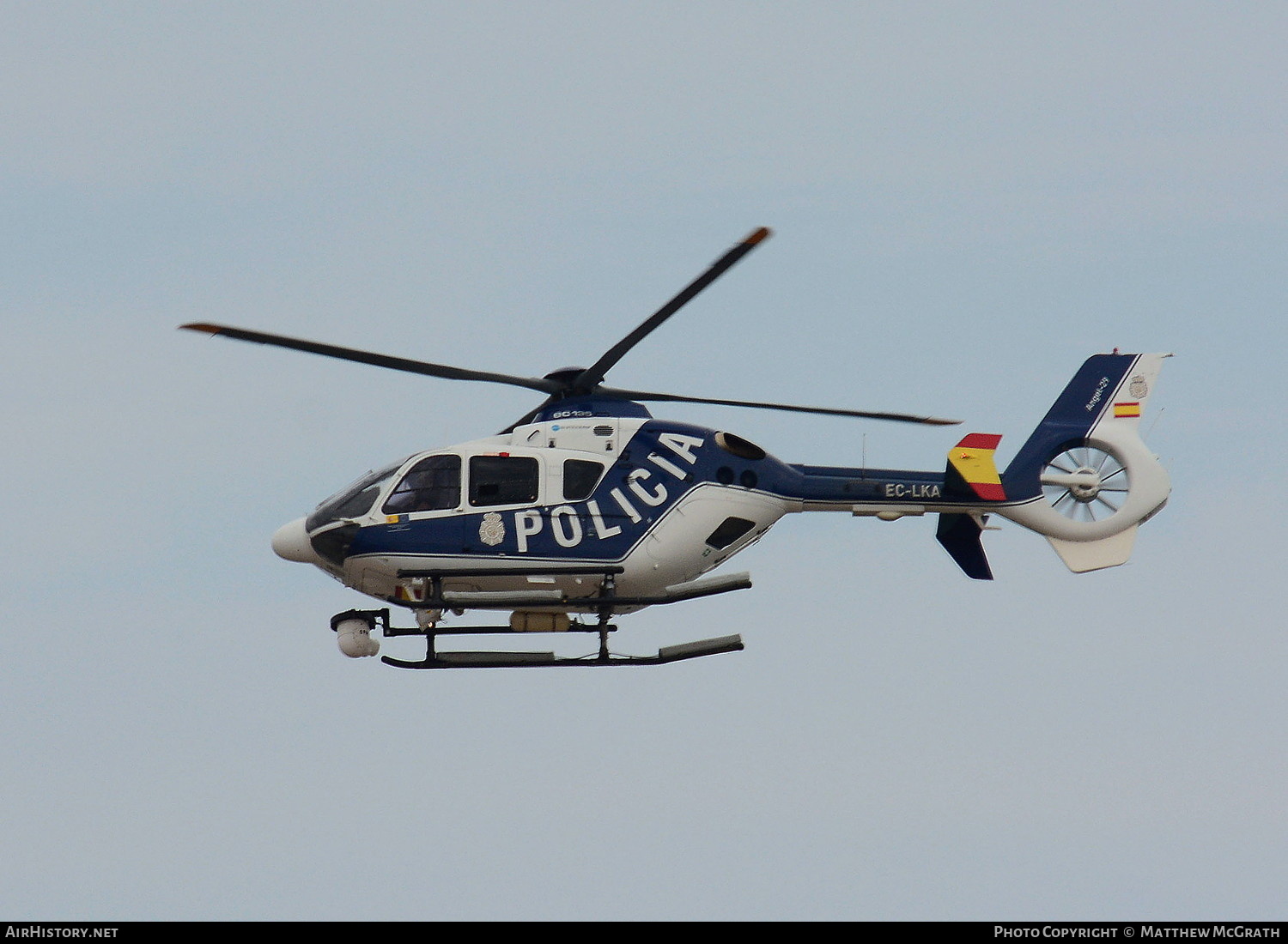 Aircraft Photo of EC-LKA | Airbus Helicopters H-135P-2+ | Policía | AirHistory.net #850939