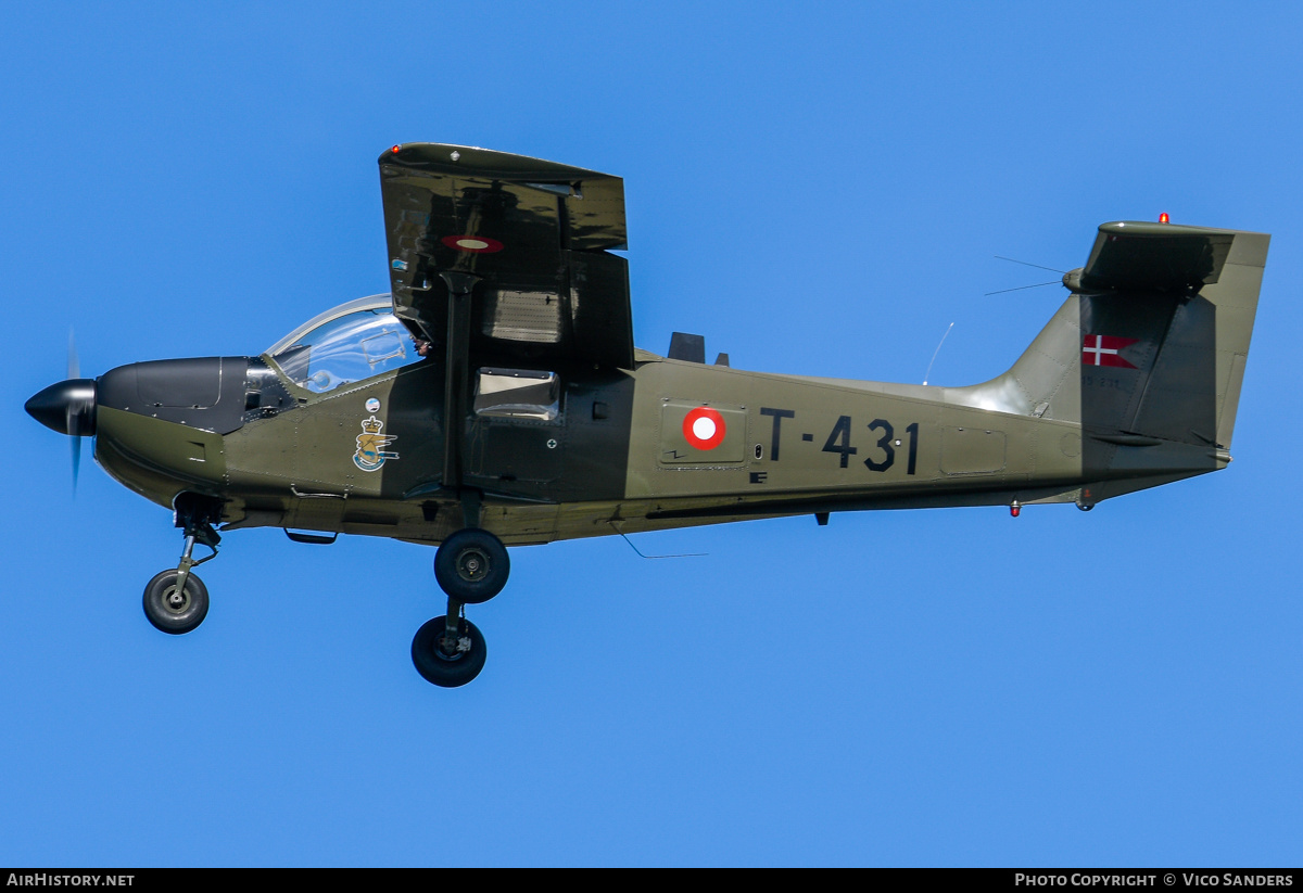 Aircraft Photo of T-431 | Saab T-17 Supporter | Denmark - Air Force | AirHistory.net #850946