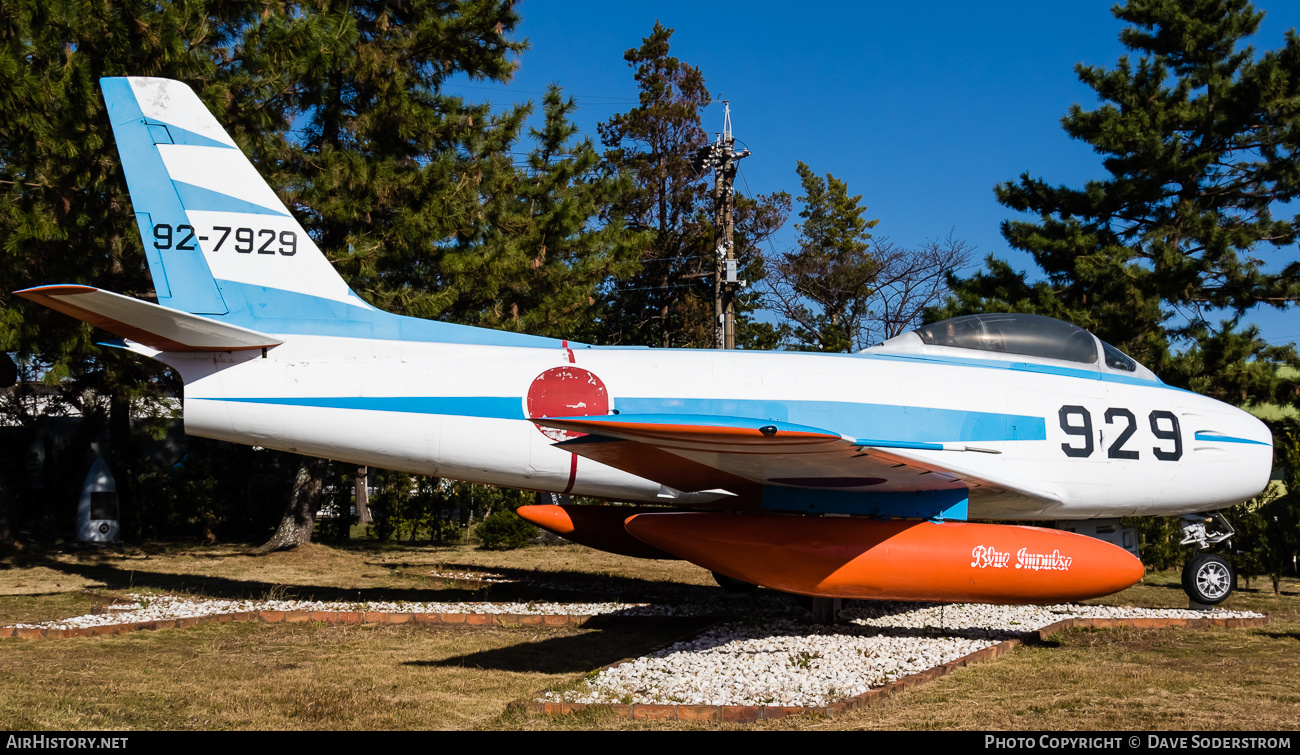 Aircraft Photo of 92-7929 | North American F-86F Sabre | Japan - Air Force | AirHistory.net #850953