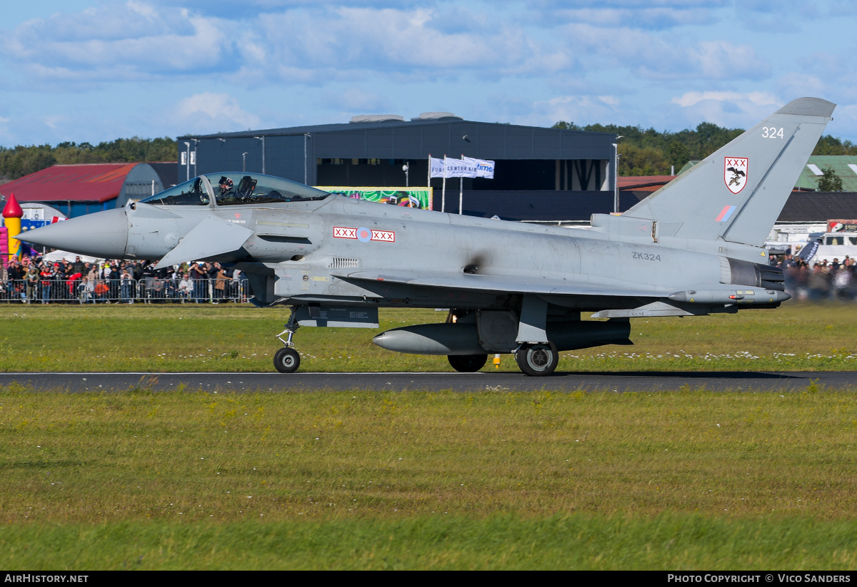 Aircraft Photo of ZK324 | Eurofighter EF-2000 Typhoon FGR4 | UK - Air Force | AirHistory.net #850957