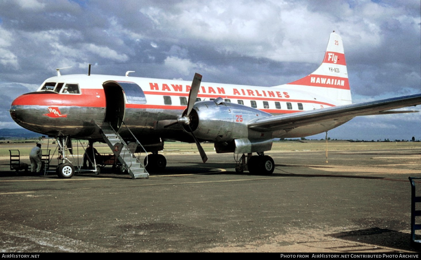 Aircraft Photo of VH-BZG | Convair 340-36 | Hawaiian Airlines | AirHistory.net #850978