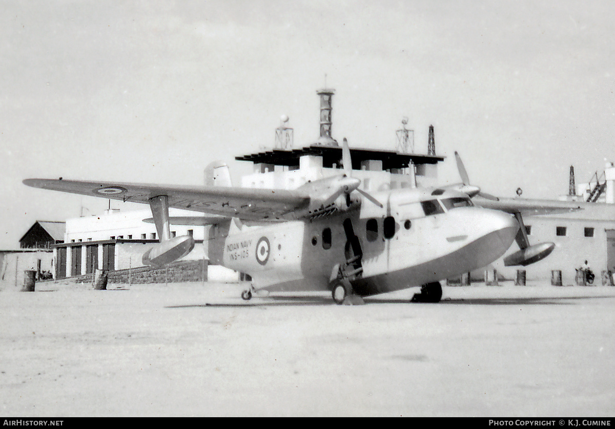 Aircraft Photo of INS-105 | Short SA-6 Sealand I | India - Navy | AirHistory.net #850986