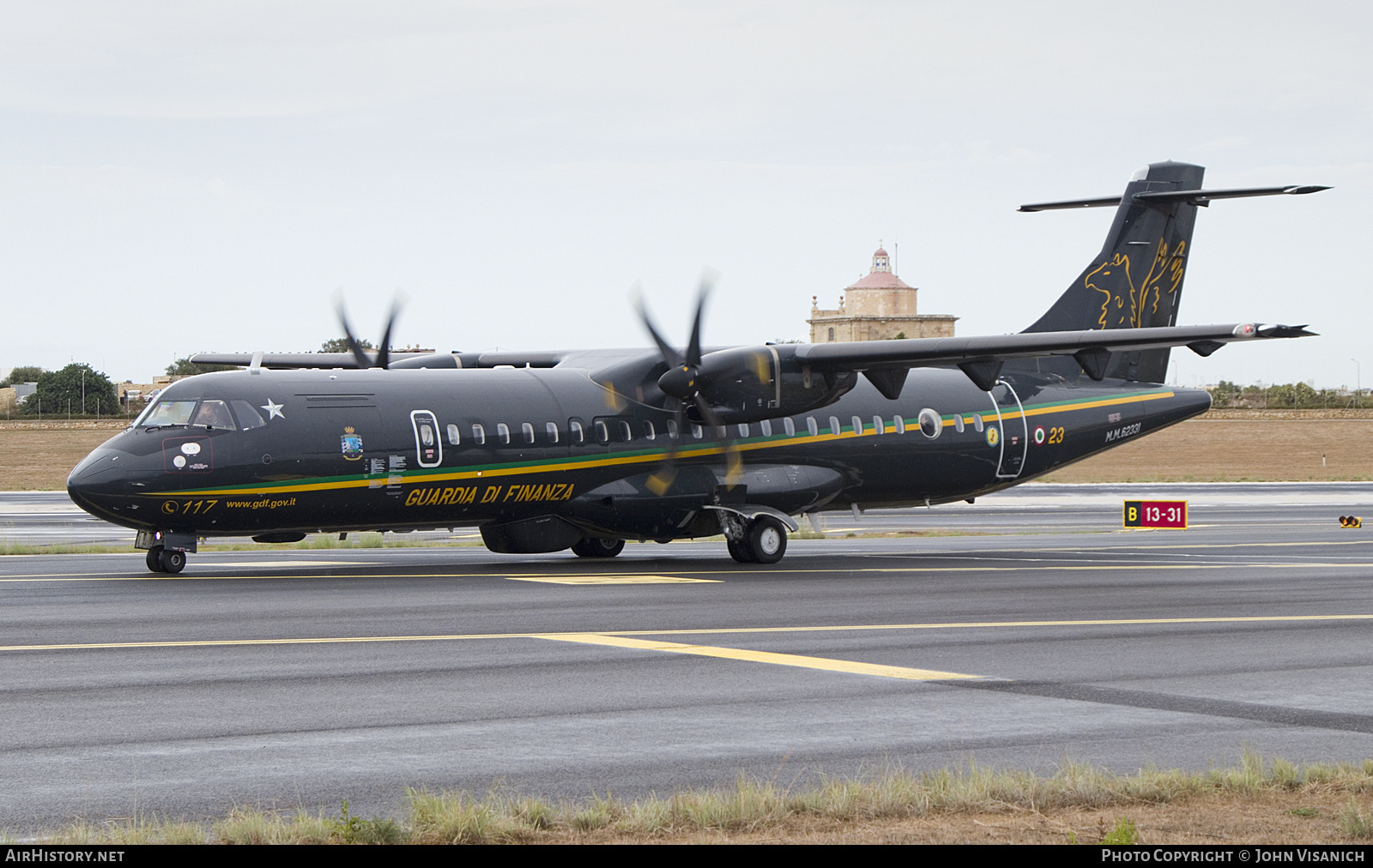 Aircraft Photo of MM62331 | ATR P-72B | Italy - Guardia di Finanza | AirHistory.net #850993