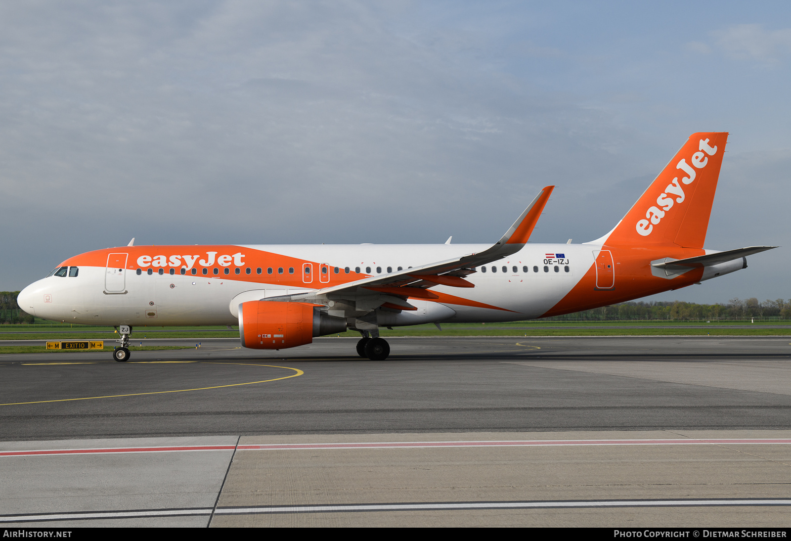 Aircraft Photo of OE-IZJ | Airbus A320-214 | EasyJet | AirHistory.net #851002