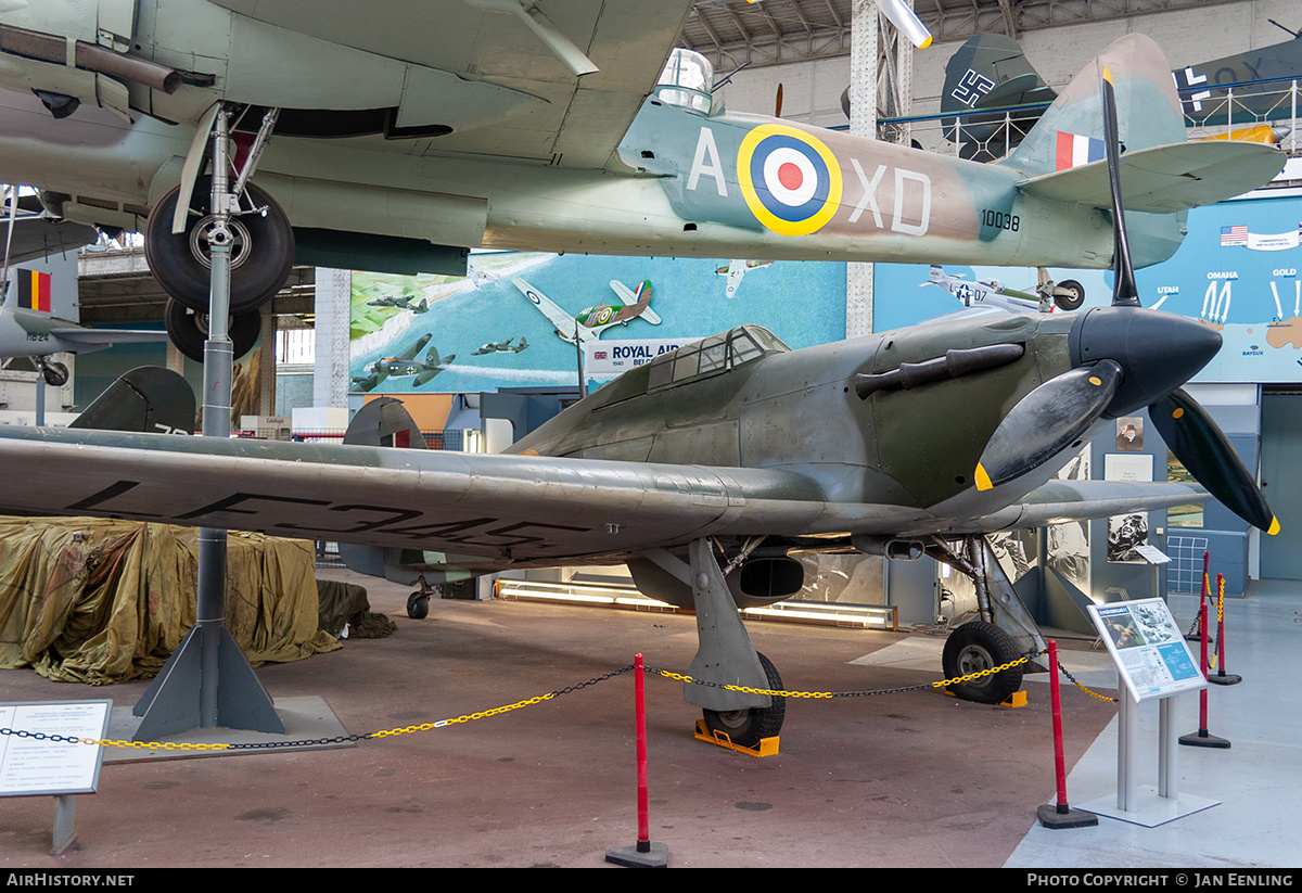 Aircraft Photo of LF658 / LF345 | Hawker Hurricane Mk2C | Belgium - Air Force | AirHistory.net #851017