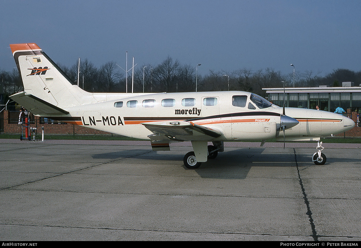 Aircraft Photo of LN-MOA | Cessna 441 Conquest | Mørefly | AirHistory.net #851087
