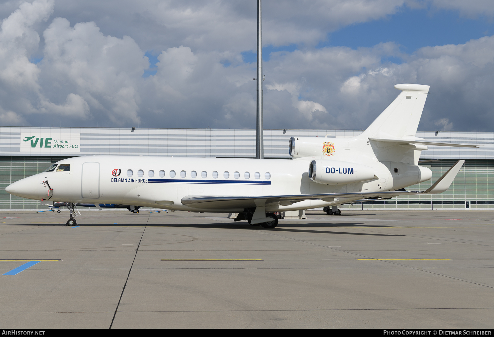 Aircraft Photo of OO-LUM | Dassault Falcon 7X | Belgium - Air Force | AirHistory.net #851098