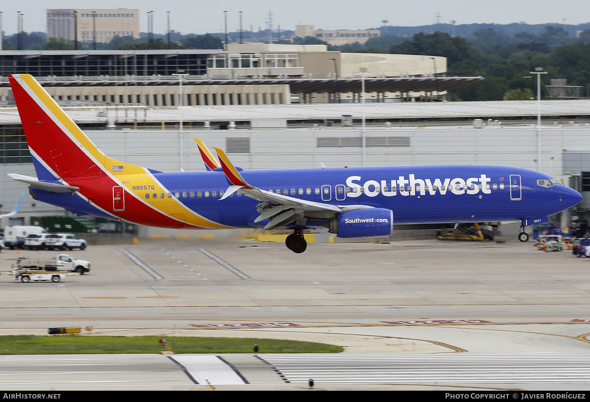 Aircraft Photo of N8557Q | Boeing 737-8H4 | Southwest Airlines | AirHistory.net #851127