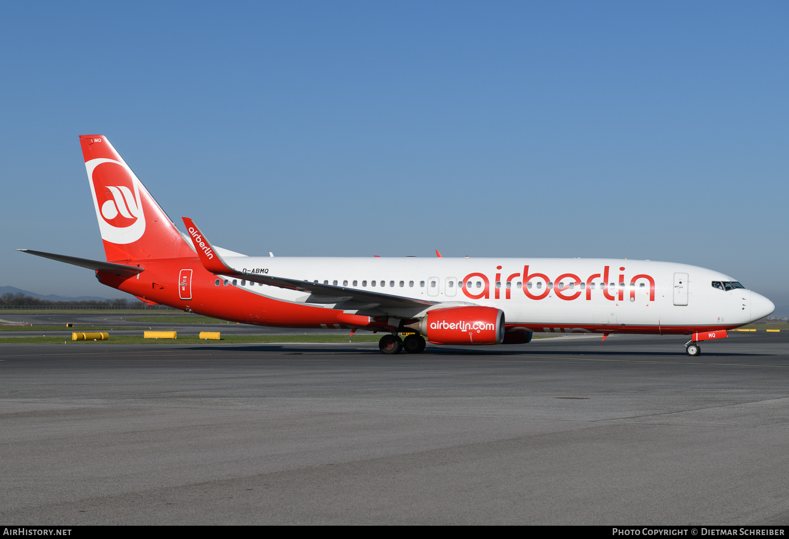 Aircraft Photo of D-ABMQ | Boeing 737-86J | Air Berlin | AirHistory.net #851128