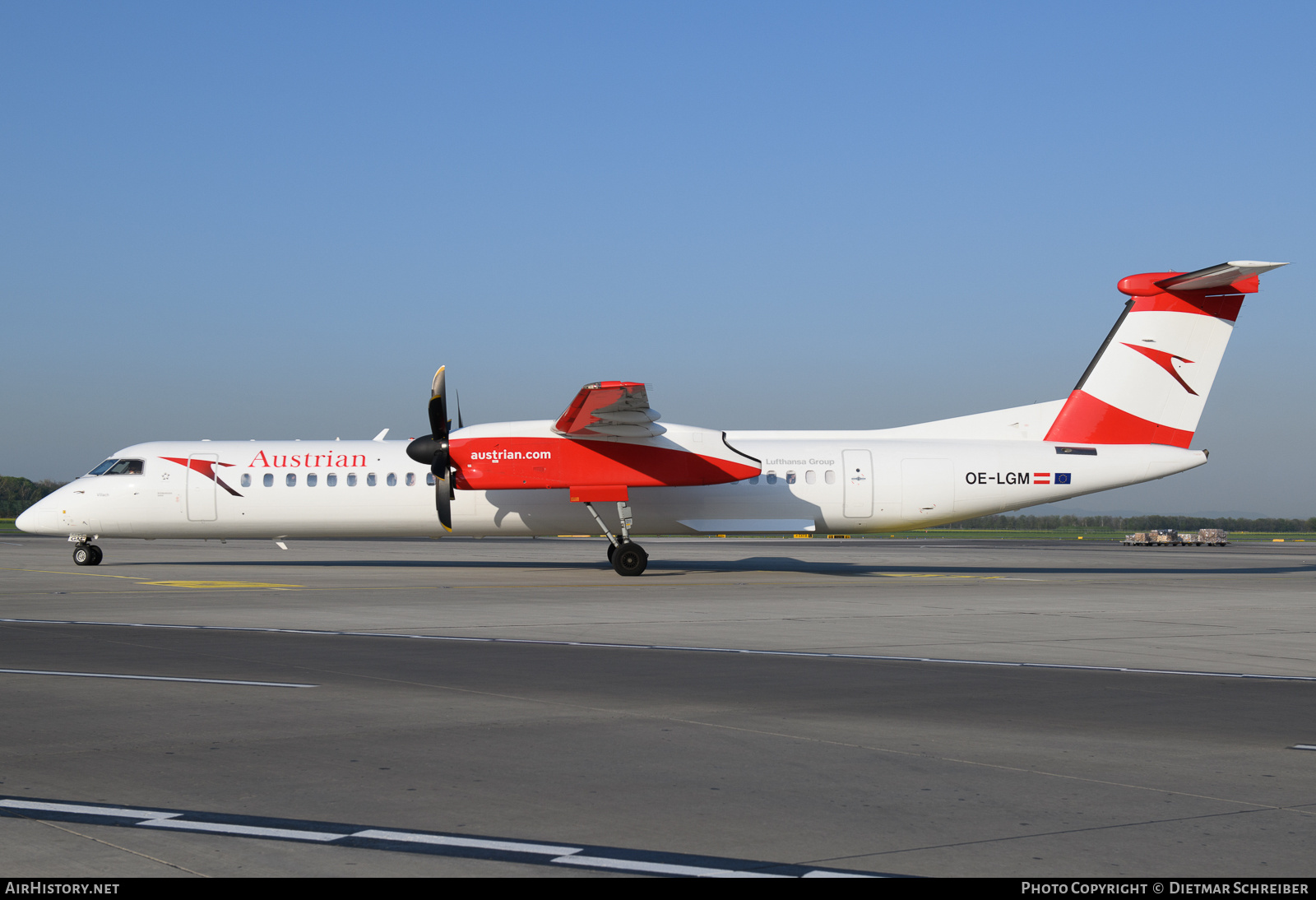 Aircraft Photo of OE-LGM | Bombardier DHC-8-402 Dash 8 | Austrian Airlines | AirHistory.net #851132
