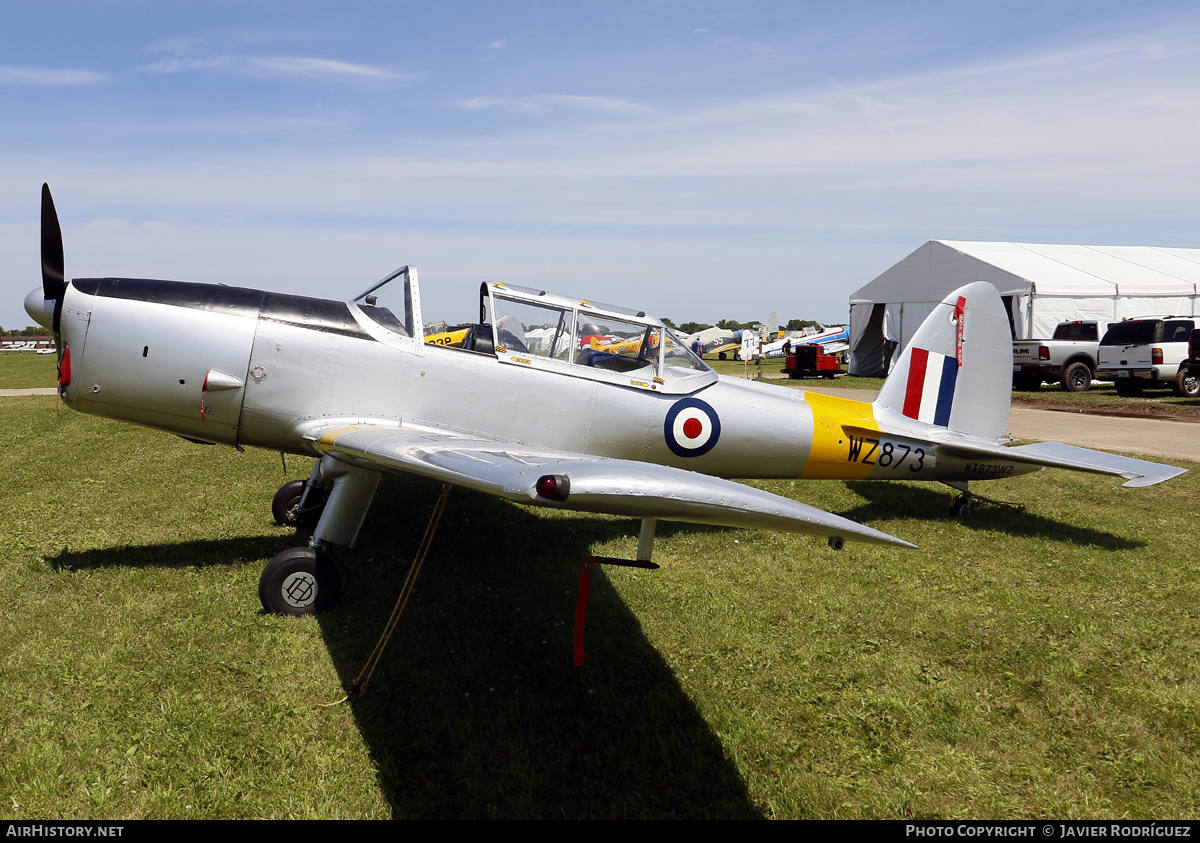 Aircraft Photo of N873WZ / NX873WZ / WZ873 | De Havilland Canada DHC-1 Chipmunk Mk22 | UK - Air Force | AirHistory.net #851140