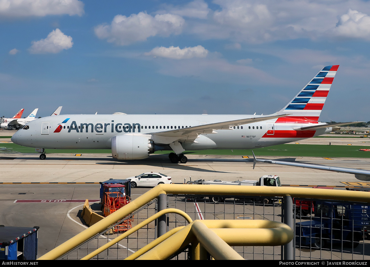 Aircraft Photo of N877BF | Boeing 787-8 Dreamliner | American Airlines | AirHistory.net #851147