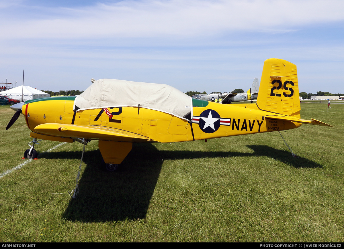 Aircraft Photo of N8226E / 144072 | Beech T-34B Mentor | USA - Navy | AirHistory.net #851148