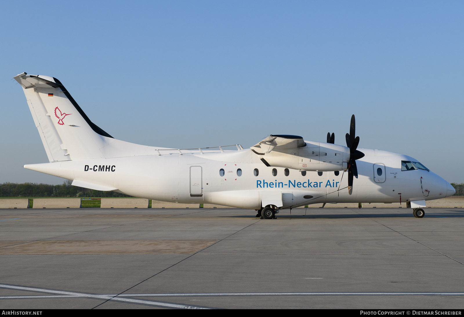 Aircraft Photo of D-CMHC | Dornier 328-110 | Rhein-Neckar Air | AirHistory.net #851152