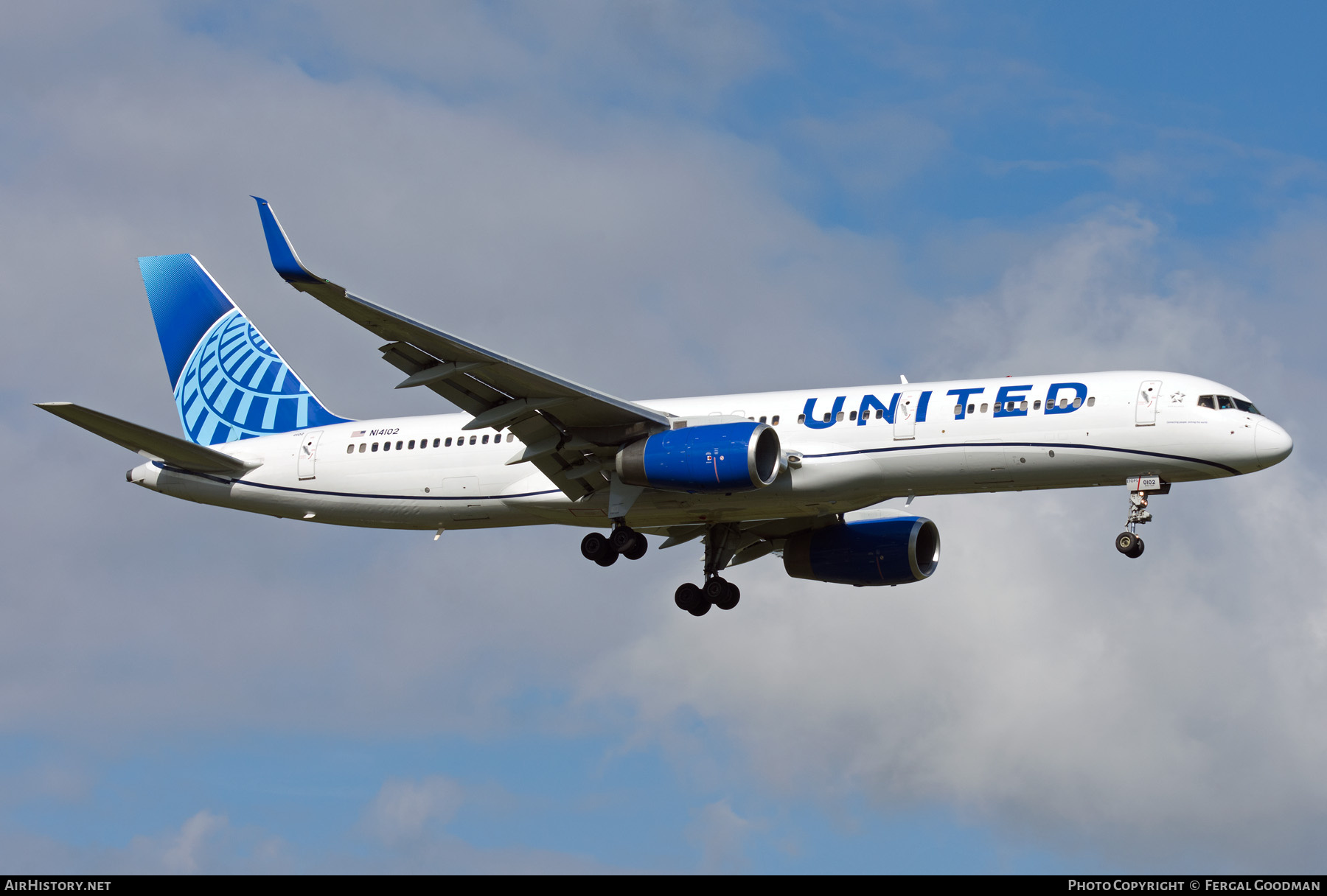 Aircraft Photo of N14102 | Boeing 757-224 | United Airlines | AirHistory.net #851162
