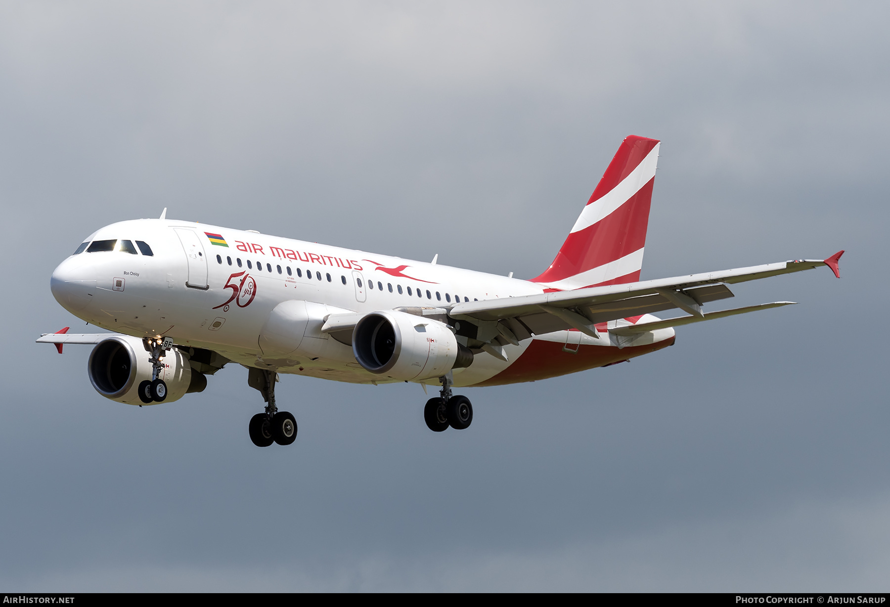 Aircraft Photo of 3B-NBF | Airbus A319-112 | Air Mauritius | AirHistory.net #851181