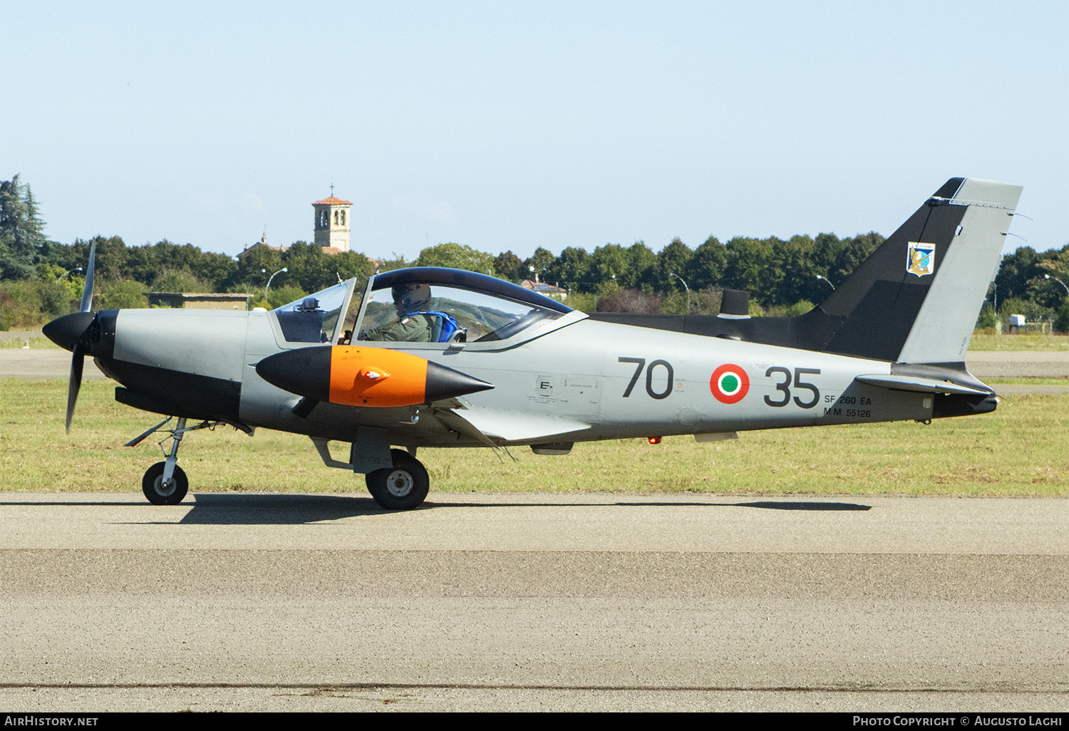 Aircraft Photo of MM55126 | SIAI-Marchetti SF-260EA | Italy - Air Force | AirHistory.net #851194