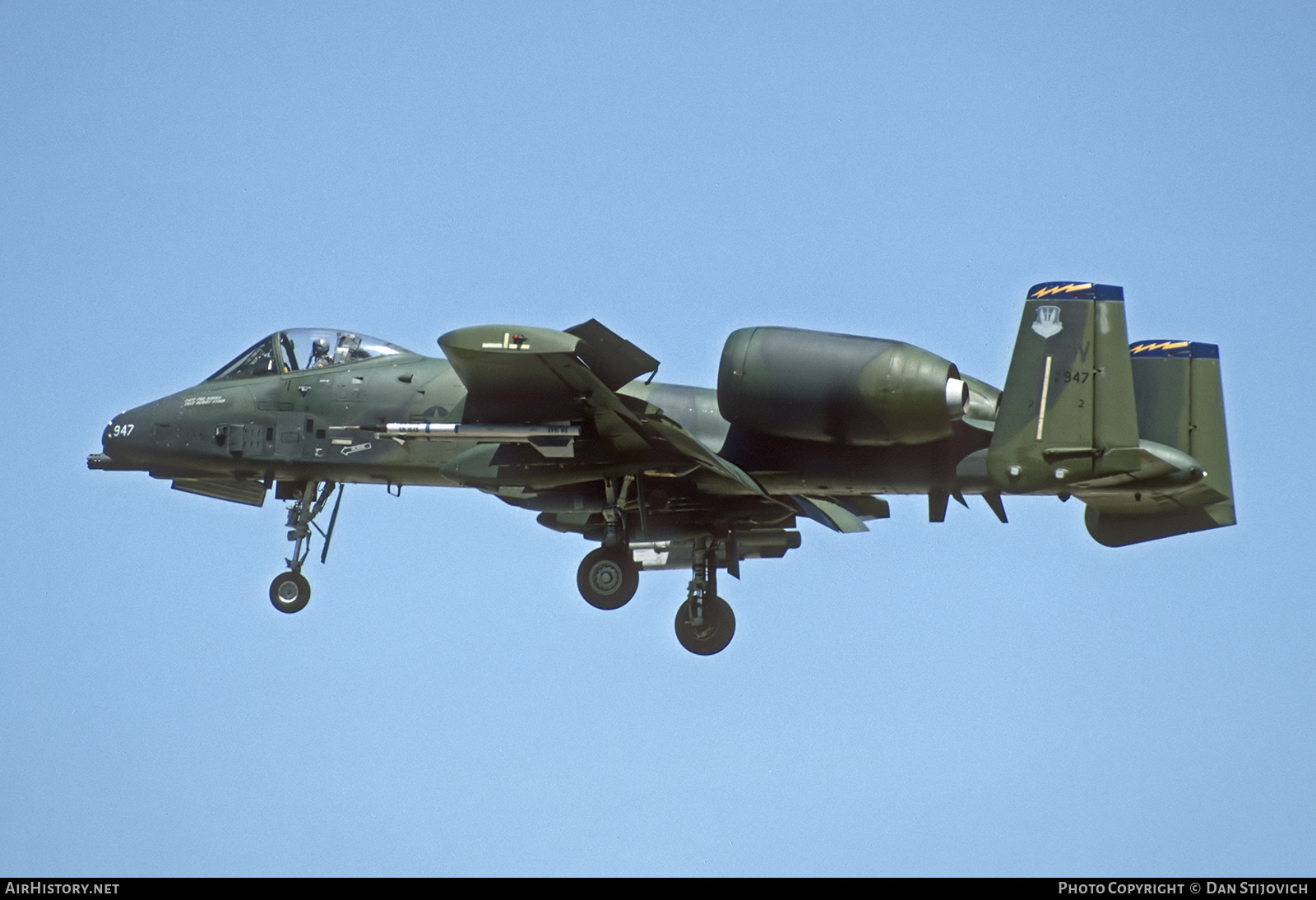 Aircraft Photo of 81-0947 / AF81-947 | Fairchild OA-10A Thunderbolt II | USA - Air Force | AirHistory.net #851197