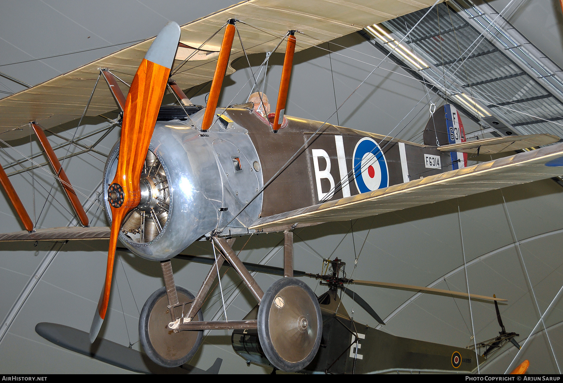Aircraft Photo of F6314 | Sopwith F-1 Camel | UK - Air Force | AirHistory.net #851210