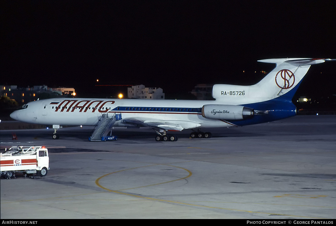 Aircraft Photo of RA-85726 | Tupolev Tu-154M | MALS - Miezdunarodnaja Associacija Ludej Severa | AirHistory.net #851212