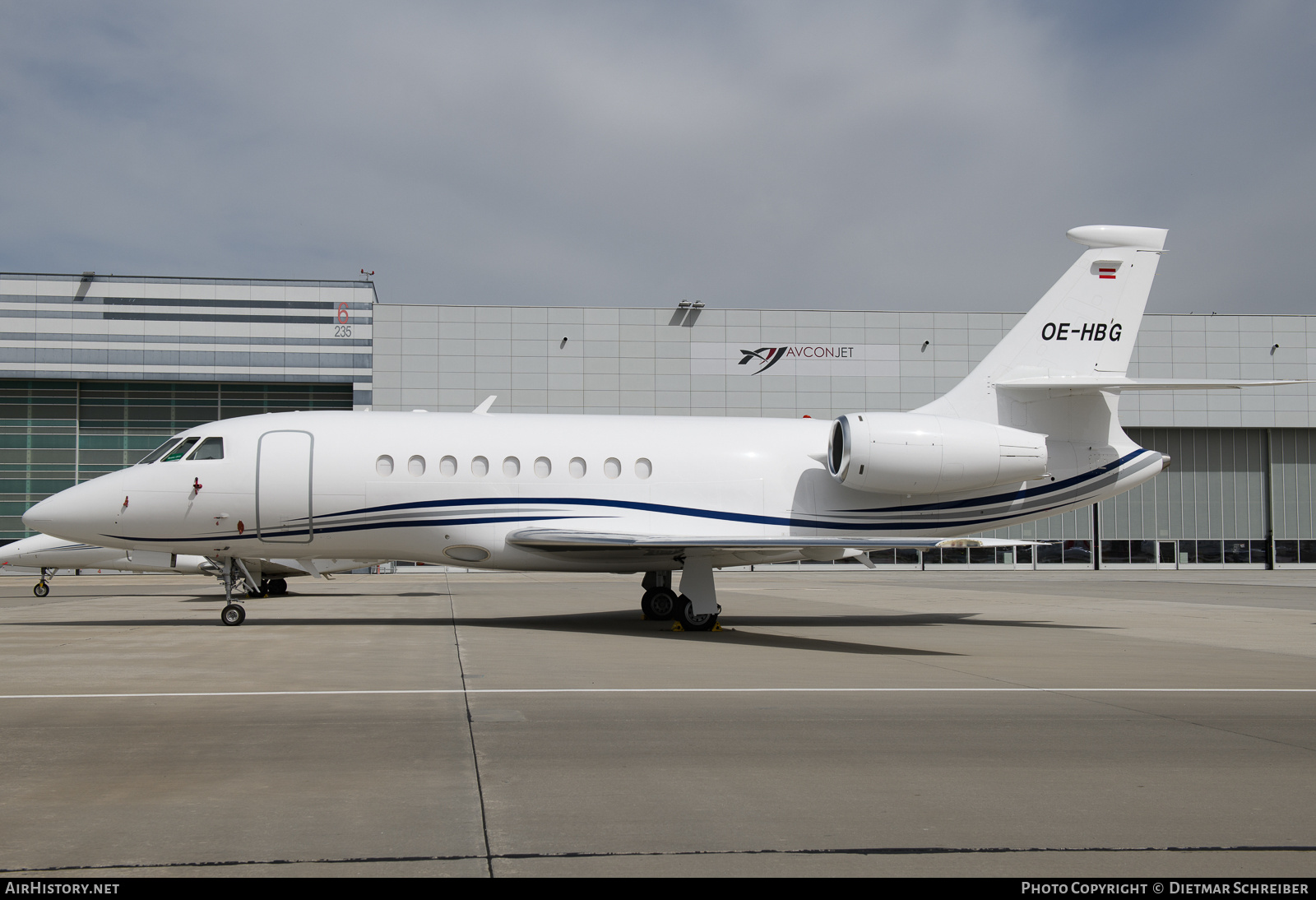 Aircraft Photo of OE-HBG | Dassault Falcon 2000 | AirHistory.net #851216