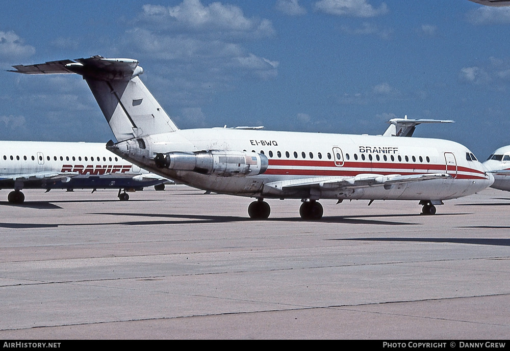 Aircraft Photo of EI-BWQ | BAC 111-401AK One-Eleven | Braniff | AirHistory.net #851218