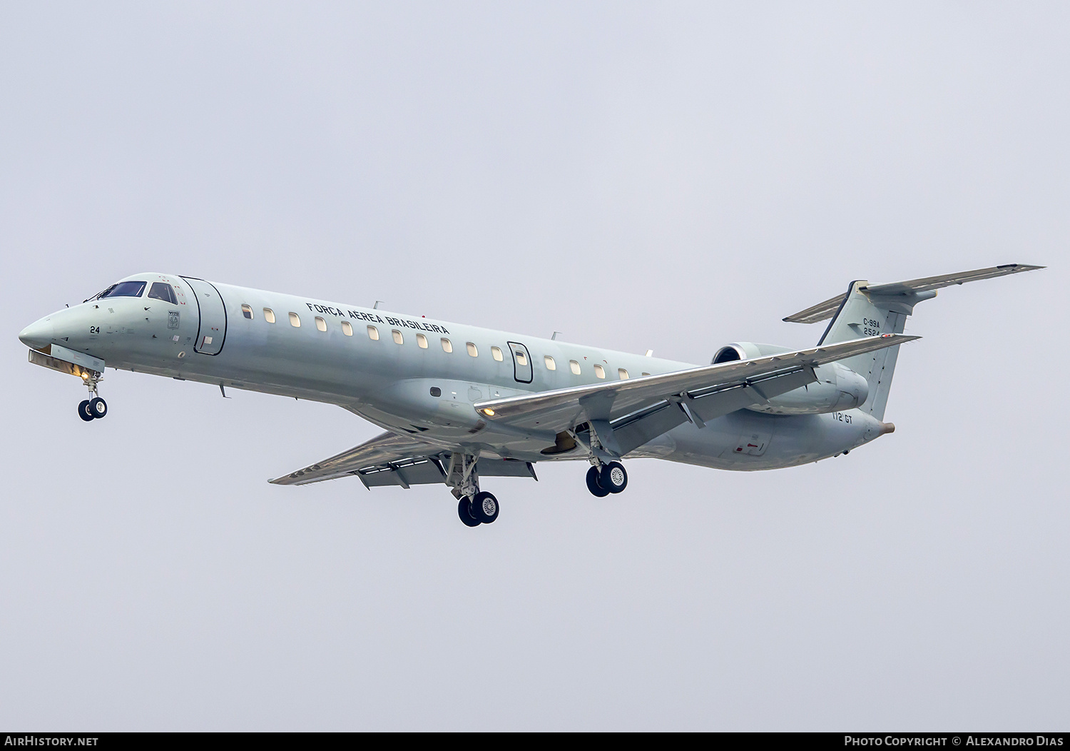 Aircraft Photo of FAB2524 | Embraer C-99A (EMB-145ER) | Brazil - Air Force | AirHistory.net #851227