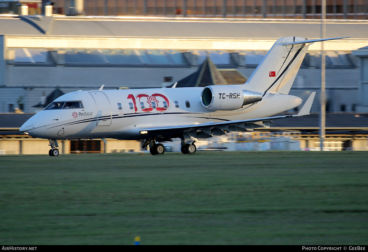 Aircraft Photo of TC-RSH | Bombardier Challenger 605 (CL-600-2B16) | Redstar Aviation | AirHistory.net #851232