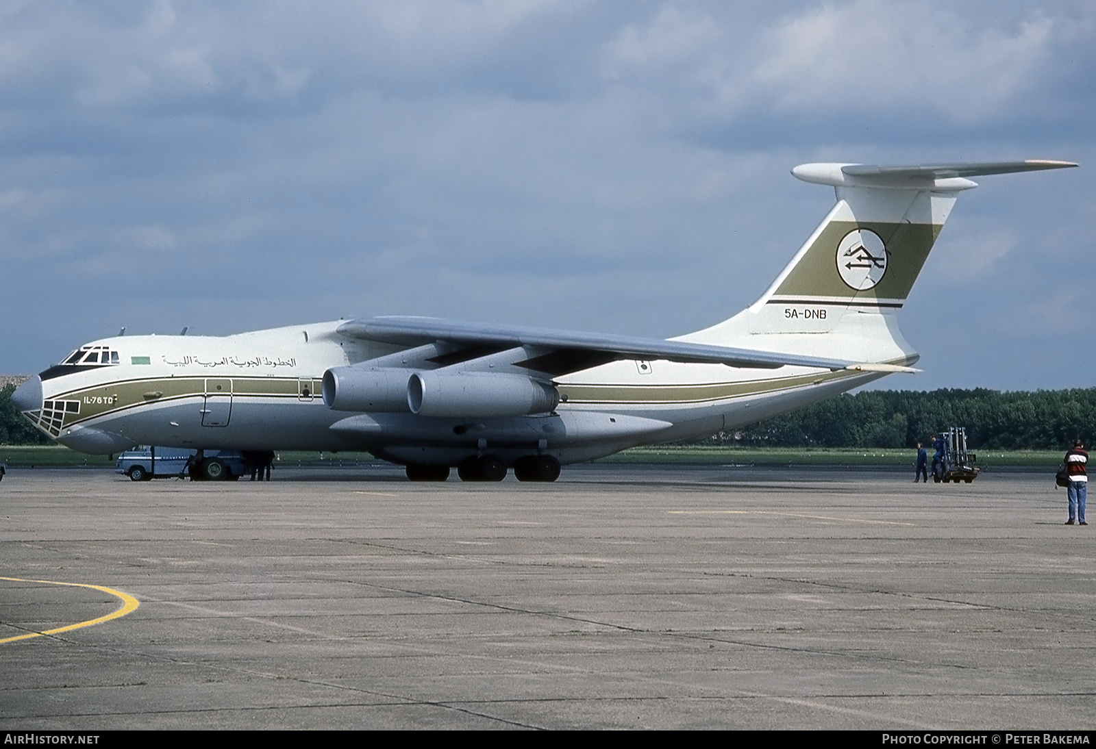 Aircraft Photo of 5A-DNB | Ilyushin Il-76TD | Libyan Arab Airlines | AirHistory.net #851239