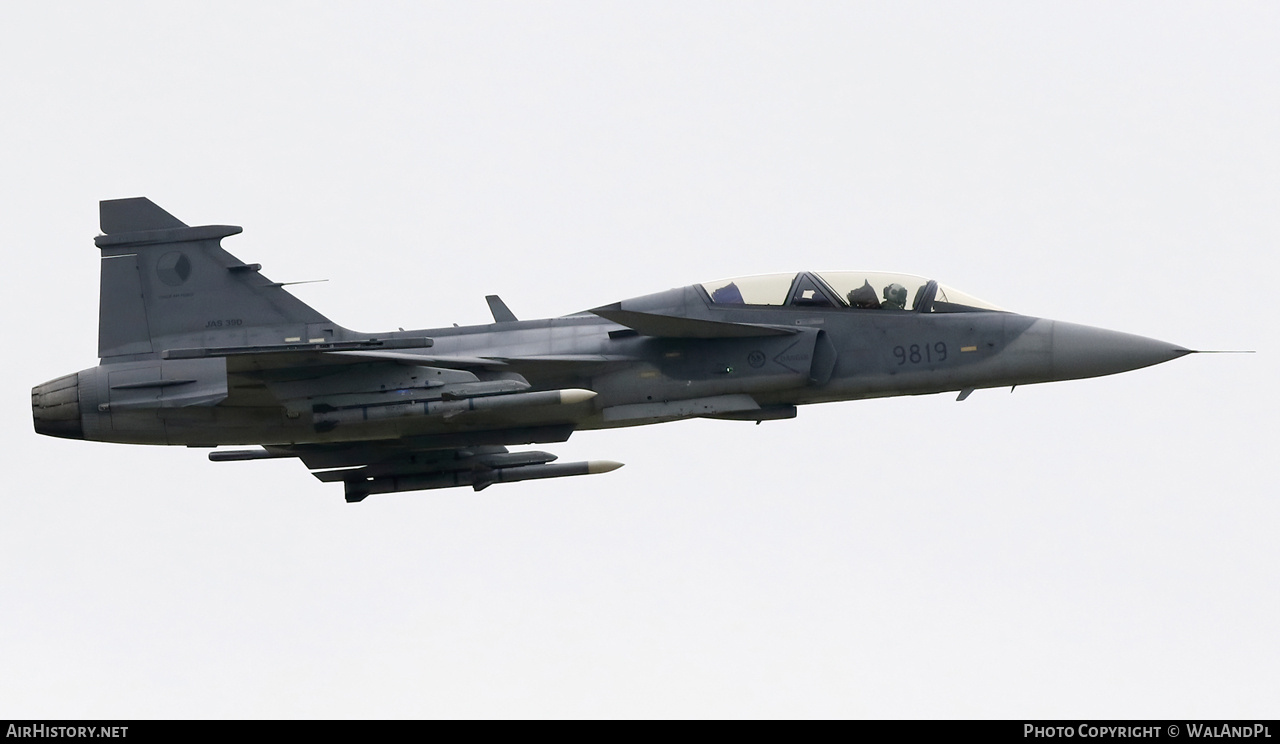 Aircraft Photo of 9819 | Saab JAS 39D Gripen | Czechia - Air Force | AirHistory.net #851243