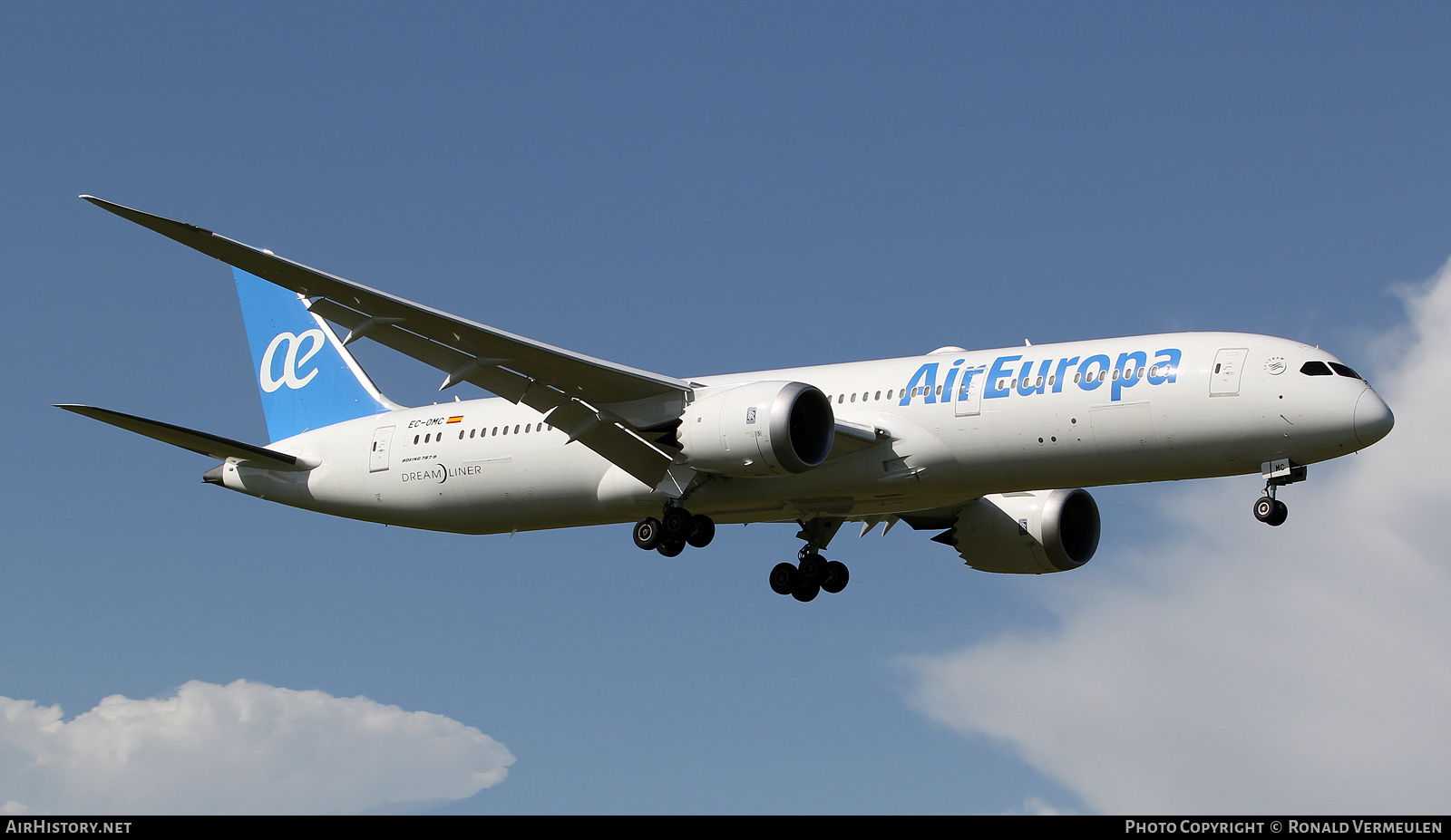 Aircraft Photo of EC-OMC | Boeing 787-9 Dreamliner | AirHistory.net #851249