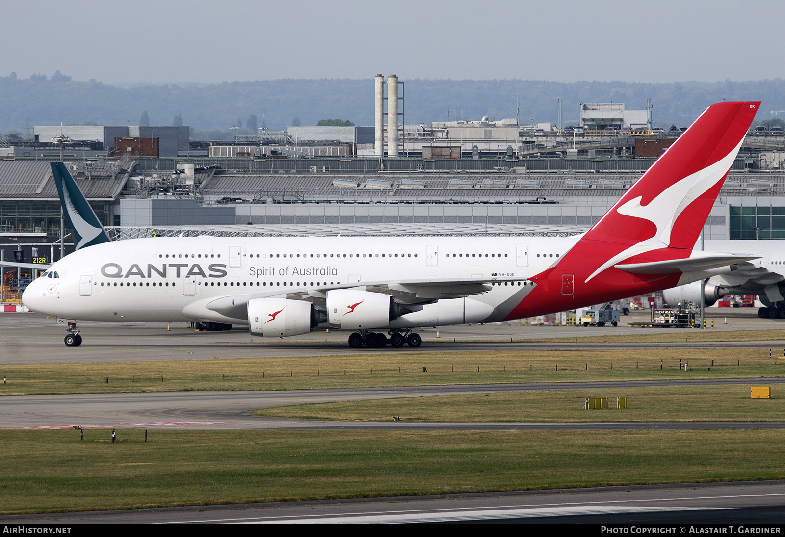 Aircraft Photo of VH-OQK | Airbus A380-842 | Qantas | AirHistory.net #851250