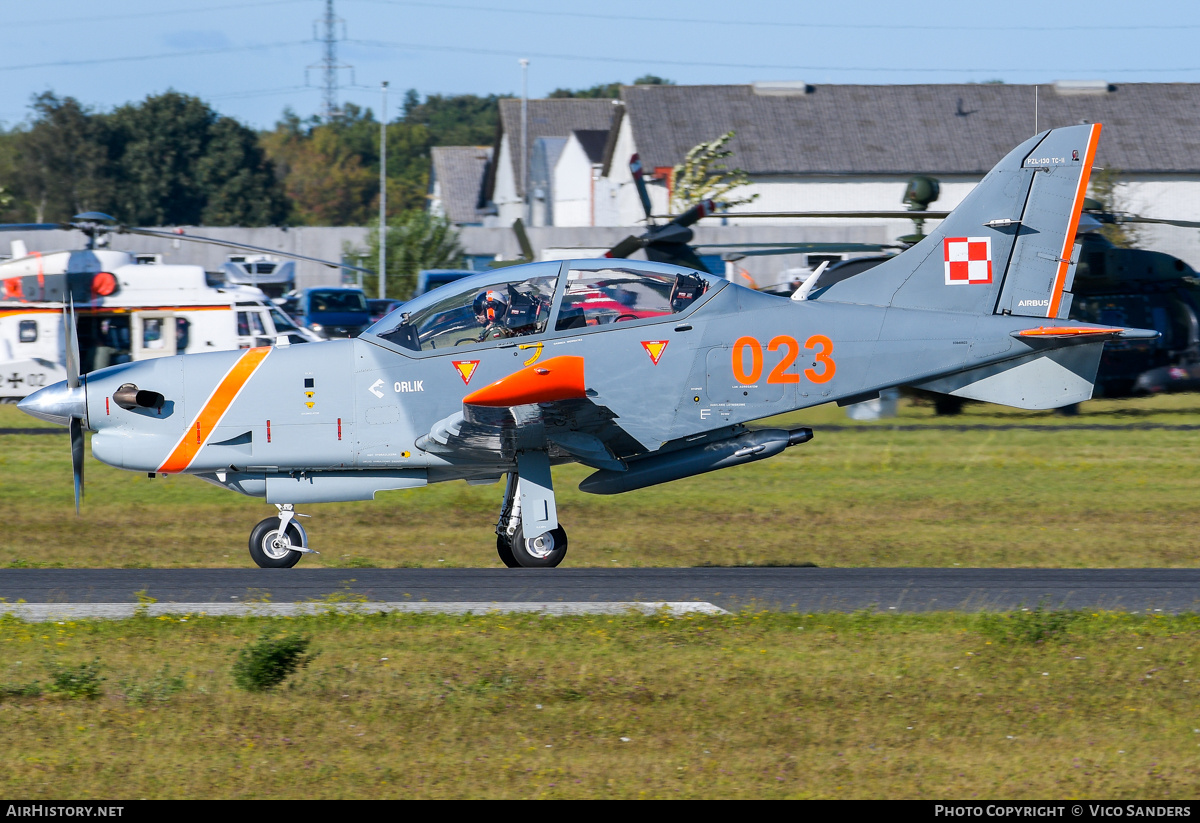 Aircraft Photo of 023 | PZL-Okecie PZL-130TC-2 Turbo Orlik | Poland - Air Force | AirHistory.net #851254